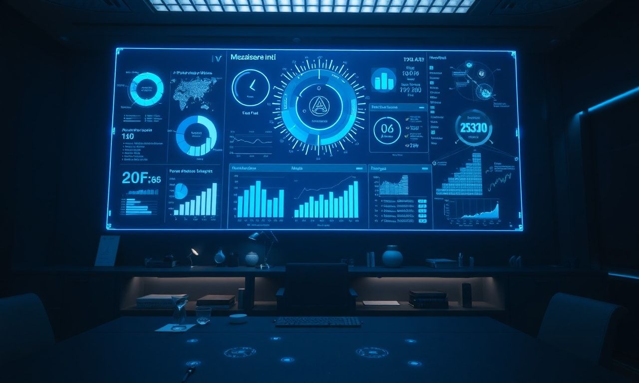 Dashboard IA corporativo